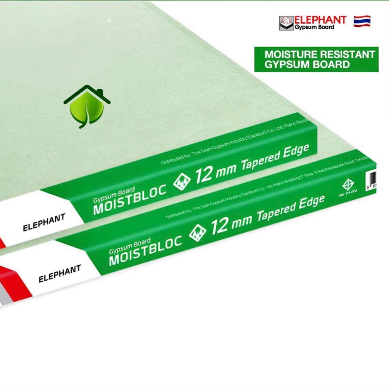 Elephant Gypsum board ( Moisture Resistant )