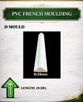 PVC French Mouldings (D-MOULDS) Imported Made In China