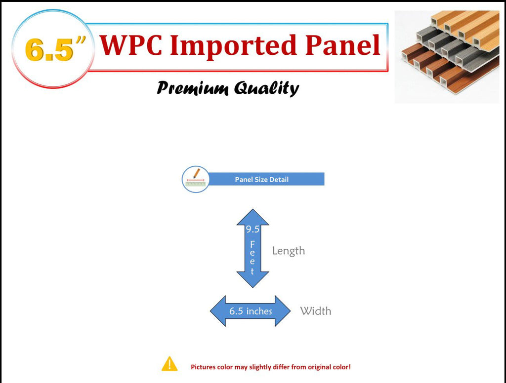 6.5” WPC Imported Panel – Premium Quality